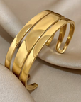 Modern Triple Bracelet