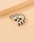 Adjustable Raccoon Ring in 925 Silver