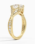 Zinnia Pear Ring
