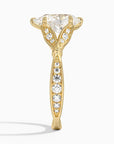 Zinnia Pear Ring