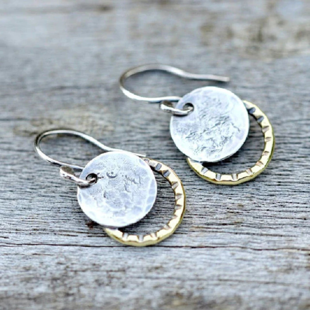 Vintage Gold &amp; Silver Plated Earrings
