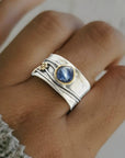 Bohemian Gemstone Meditation Ring