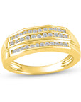 Triple Gleam Ring