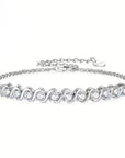 Round Crystal Trail Bracelet