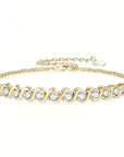 Round Crystal Trail Bracelet