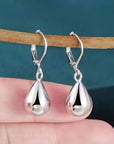 Drop Silver Earrings