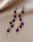 Rose Cascade Earrings