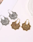 Lotus Mandala Earrings