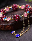 Natural Stone Berries Bracelet