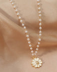 Daisy with Pearls Pendant