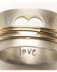 Vintage Timeless Love Ring