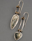 Long Mechanical Punk Earrings