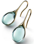 Crystal Drop Earrings in Gold and Silver
