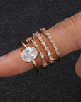 Solène Viremont Ring Set | Gold