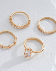 Solène Viremont Ring Set | Gold