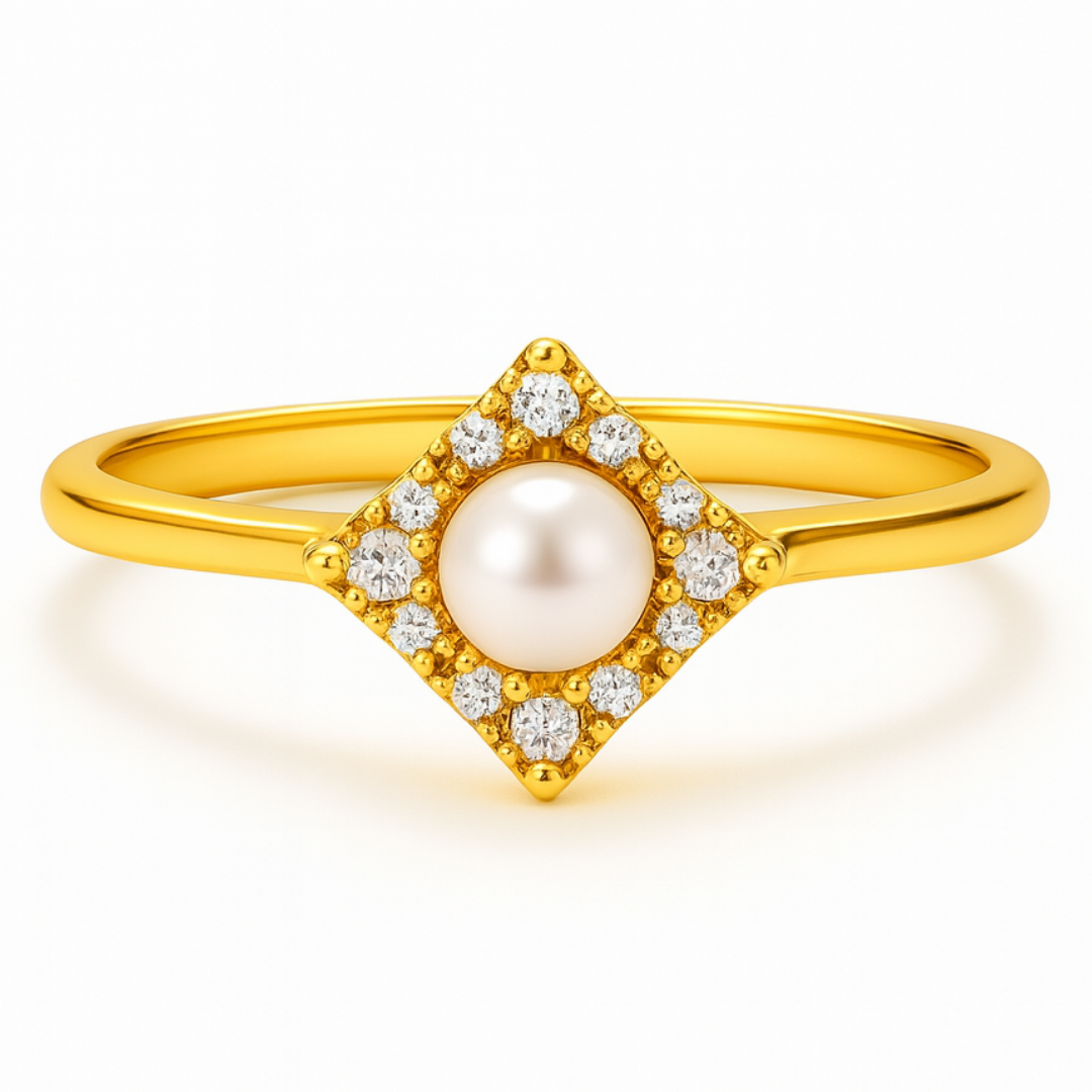 Diamond Halo Ring