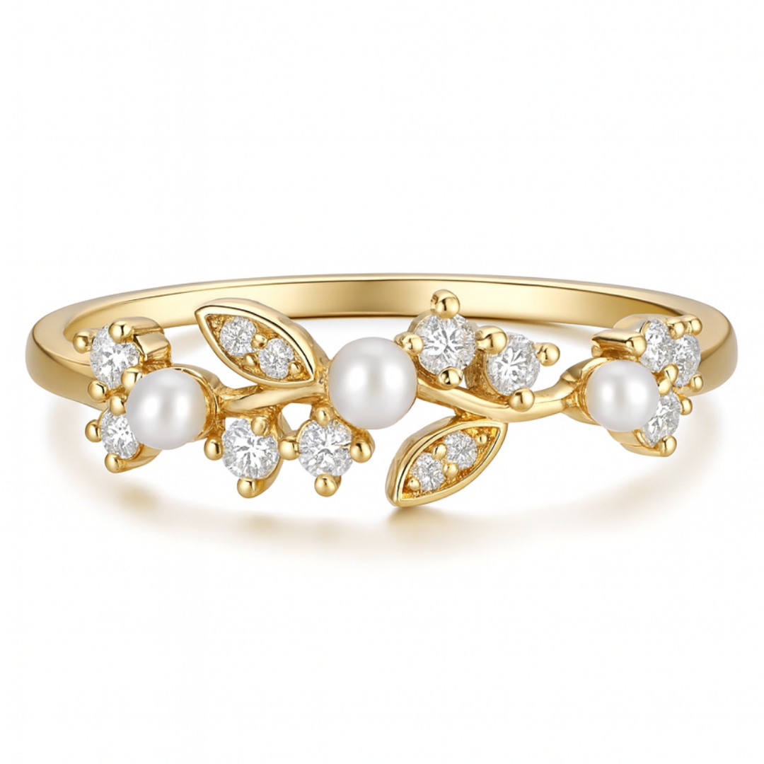 Leaf Vine Ring
