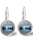 Silver Tree of Life Earrings