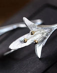 Silver Flower Earrings