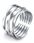 Adjustable Elegant Golden Branch Ring