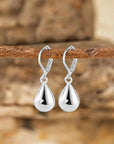 Drop Silver Earrings