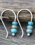 Turquoise Beaded Earrings