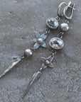 Strass Star Earring Pendant