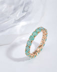 Luxury Round Stone Zircon Ring
