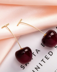 Red Cherry Luxury Earrings