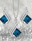 Brienne Solazure Jewelry Set | White Gold