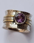 Bohemian Crystal Meditation Ring