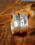 Tree of Life Spinner Meditation Ring