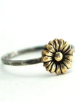 Gold Sunflower Ring