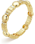 Geometric Bead Bracelet