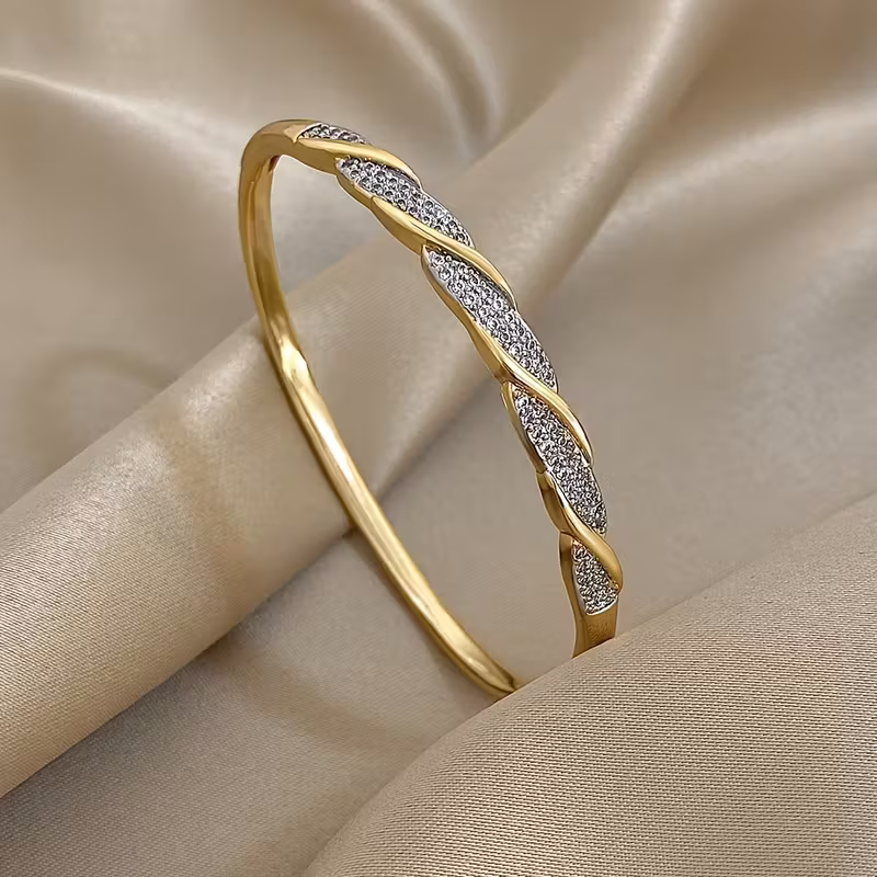 Crystal Weave Bracelet