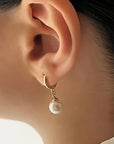 Golden Grace Pearl Jewelry Set | Gold