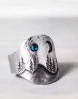 Forest Blue Moon Ring