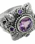 Meditation Amethyst Crystal Flower