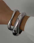 Sculpted Wave Bracelet