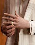 Triple Gleam Ring