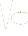 Cléa Zirconia Stone Set | Gold