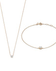 Cléa Zirconia Stone Set | Gold
