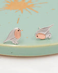 Robin Bird Stud Earrings
