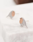 Robin Bird Stud Earrings