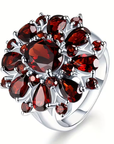 Ruby Bloom Ring