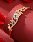 Emerald Bloom Bracelet