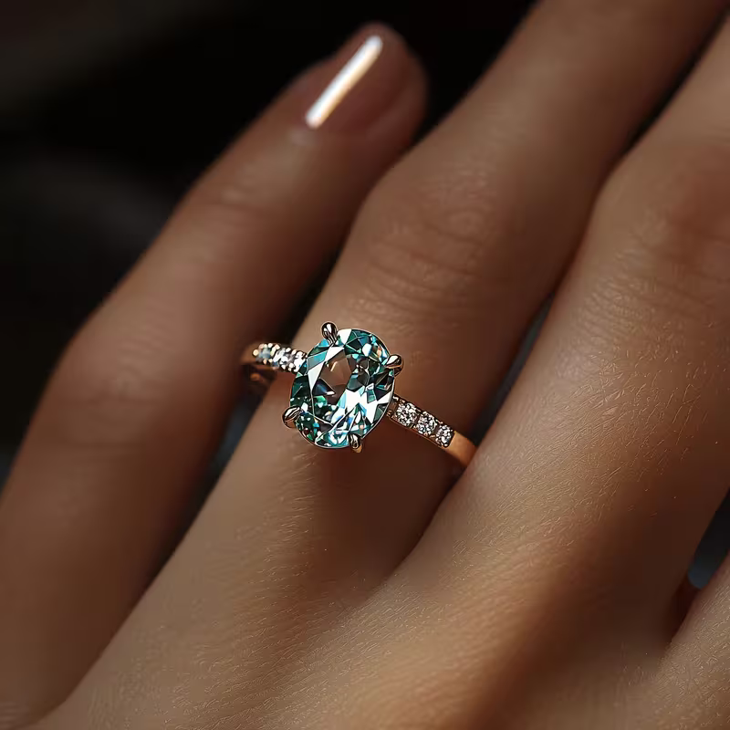 Teardrop Elegance Ring