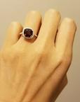 Cushion Halo Ring
