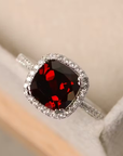 Cushion Halo Ring