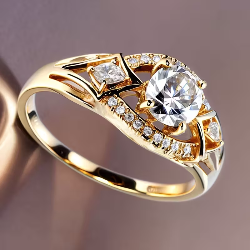 Regal Crown Ring